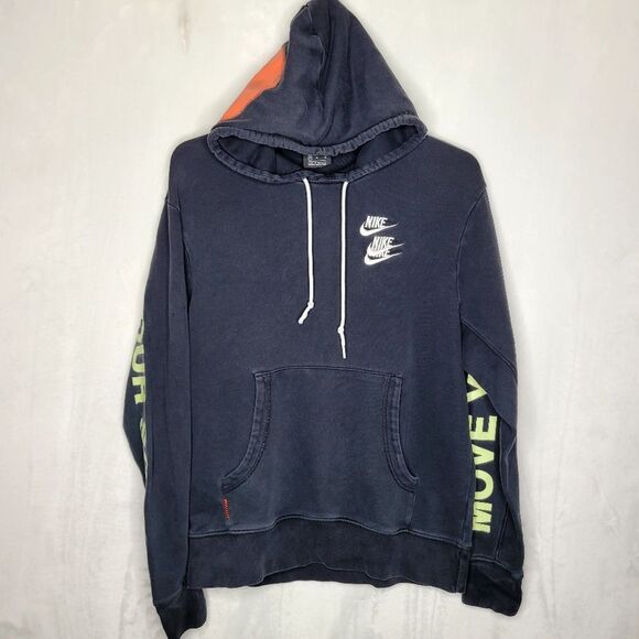 Nike World Tour Beaverton Oregon Embroidered Hoodie Size Medium - Picture 2 of 14